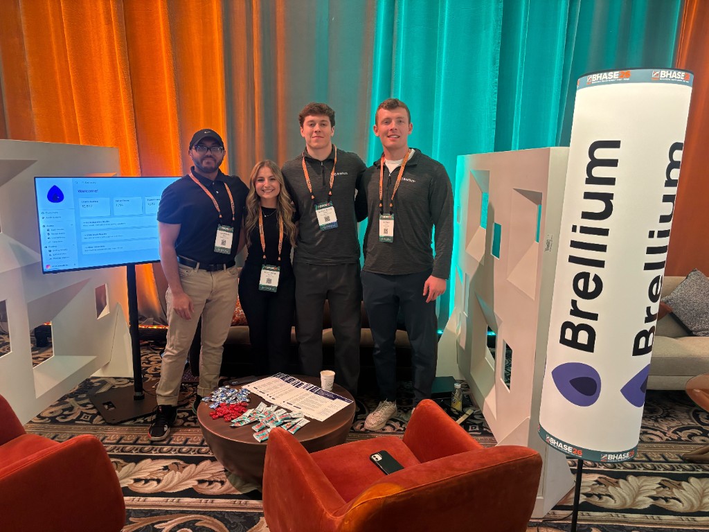 Brellium team at event